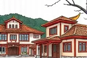 条漫《第七个站台》中空荡站台上独自等车的人影